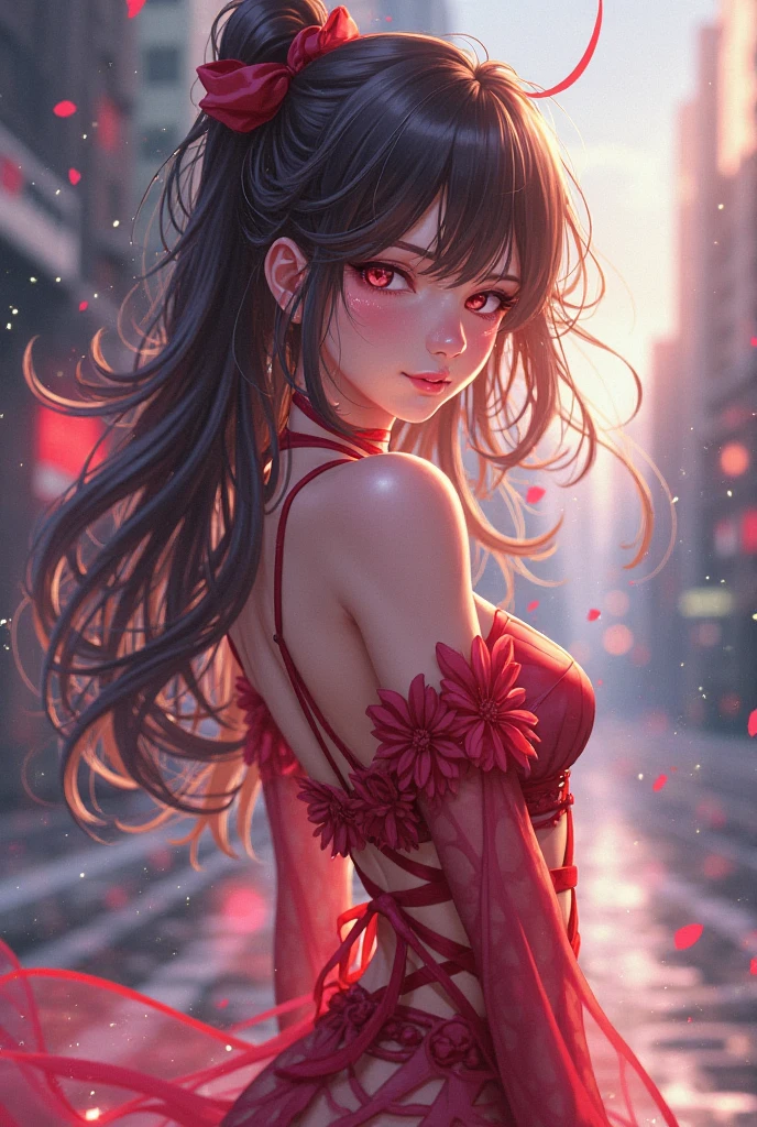 A sexy anime style YouTube cover with anime zone lettering