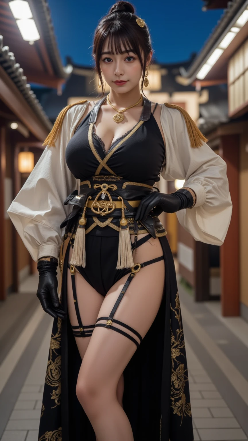 ((Masterpiece, Highest quality)), Detailed face, CharacterDesignSheet,full bodyesbian, Full of details, Multiple poses and expressions, Highly detailed, Depth, Many parts,beuaty girl,cinmatic lighting,with light glowing,Red and gold,Phoenix decoration,light yarn,Lace,lacepantyhose,high-heels
