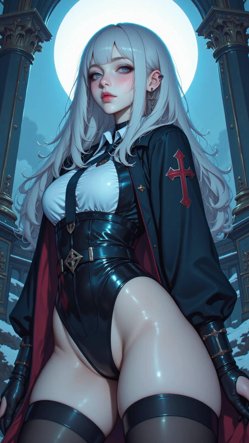 anne hathaway catgirl, cat girl, neko, From the side, 1080p, 4k, goddess, Masterpiece, clear background, absurdres, HDR Maria brink a very beautiful animated  woman with a fur coat, wearing  shoes, goddess crown, feet correction repair feet, moon witch, moon goddess, large wings with a sword, 1girl,sexy , hat, witch hat, solo, long hair, gray eyes, glasses, sword, , big , supple ,  legs, neko, catgirl, catgirl,  , beautiful face, hannahowo, edge , face focus, _face, Maximoff, cleavage, cape, gloves, helmet, brown hair, gray eyes, micro , tiny , big , face correction, repair face, multiple weapons, blades,  mega , thick braids, restore face, restore body, restore legs, catgirl, big thick braids, double thick braids,