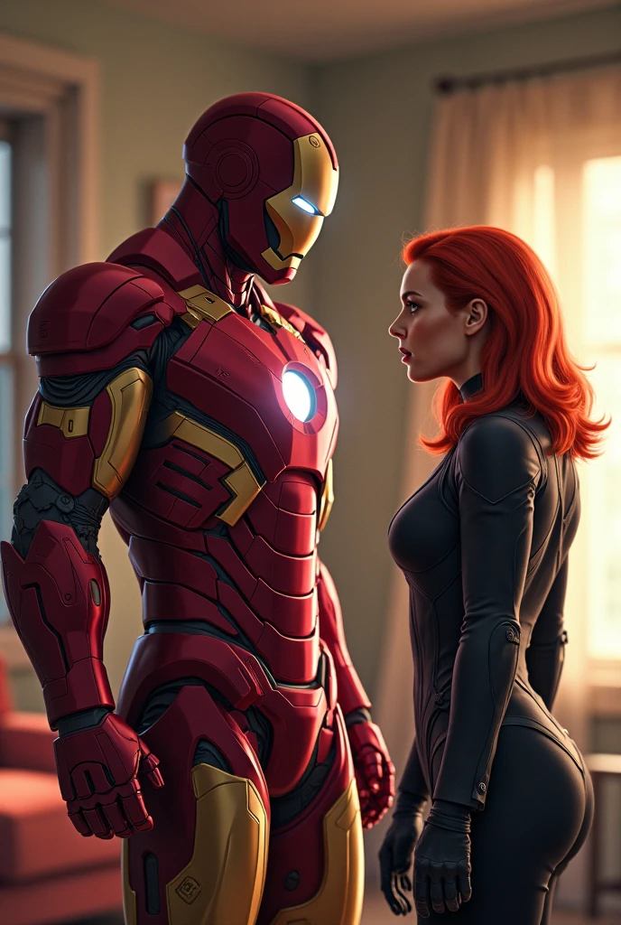 Iron man and Black widow