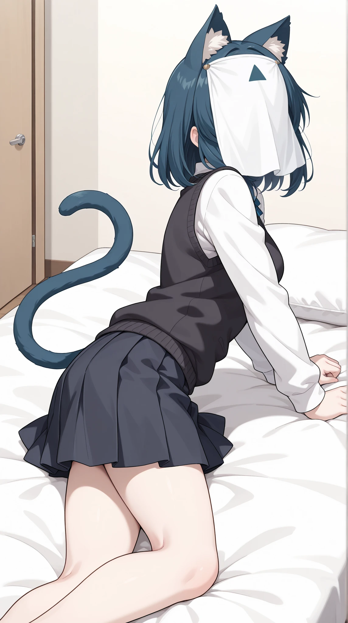 10 year old girl and kid naked sex scene,cum scene,manga stile, cat ear