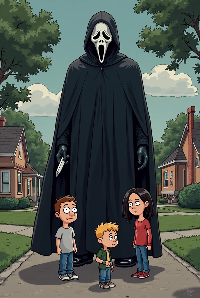 Ghostface meets king of the hill