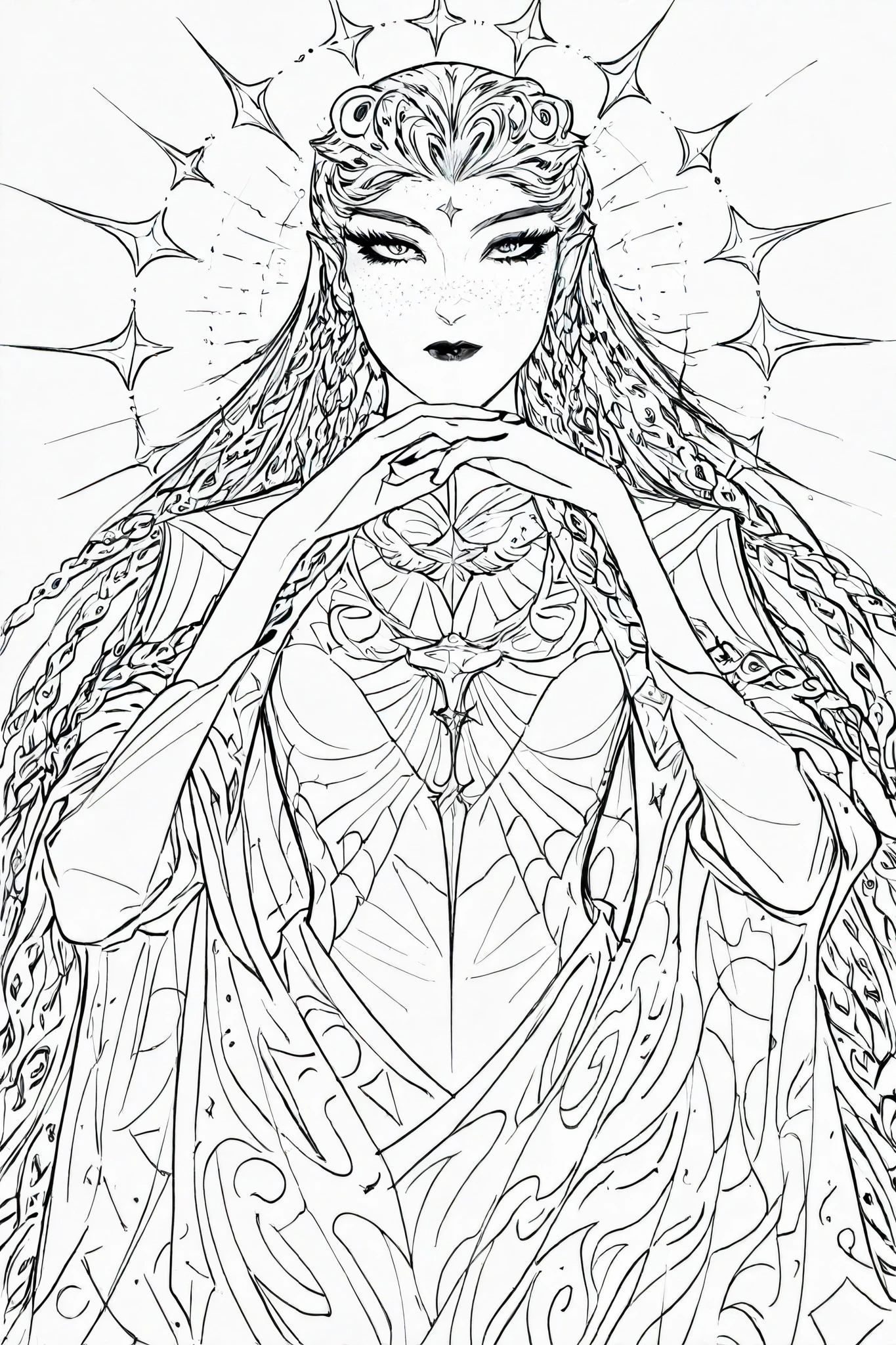 Ael: Weirdest Appearance Physique:
 * Skinned: Translucent and pale like the moon, with blue veins visible beneath the surface.
 * eyeballs: Shiny and silvery, with vertical pupils that narrow like a cat&#39;s.
 * hairs: Long and silver, growing in uneven, unkempt locks.
 * cos: androgynous, with lean muscles and prominent bones.
 * tattoo's: Luminescent tribal symbols that glow with a soft light in the dark.
Additional Detail:
 * Ael has a soft and androgynous voice, almost like a whisper.
 * He moves with unearthly fluidity, as if gliding through the air.
 * Sometimes, your eyes shine with an intense light, emitting a slight hum.
 * Ael appears to be made of something other than flesh and blood, as if it were a creature from another world.
General Impression:
Ael is a strange and unusual figure, that immediately catches the attention of everyone around you. His unusual appearance and mysterious powers make him an enigma to those who encounter him.. It&#39;s hard to tell if he&#39;s friend or foe, and his true intentions remain a mystery.
Changes compared to the previous version:
 * Translucent skin and blue veins add to Ael&#39;s sense of strangeness.
 * The vertical pupils and uneven hair make him even more alien.
 * Androgynous body and lean muscles reinforce your androgynous nature.
 * The luminescent tattoos and soft voice add a touch of mysticism.
 * The ability to move with supernatural fluidity and glowing eyes enhance his mysterious powers.
Ael on an adventure:
Imagine Ael traveling to a remote town to investigate an ancient ritual said to open a portal to another dimension.. Local authorities are concerned about the dangers of the ritual, but Ael believes he may be the key to finding the promised land he saw in his vision.
Ael infiltrates the city and begins to investigate the ritual. He soon discovers that the ritual is much more dangerous than just