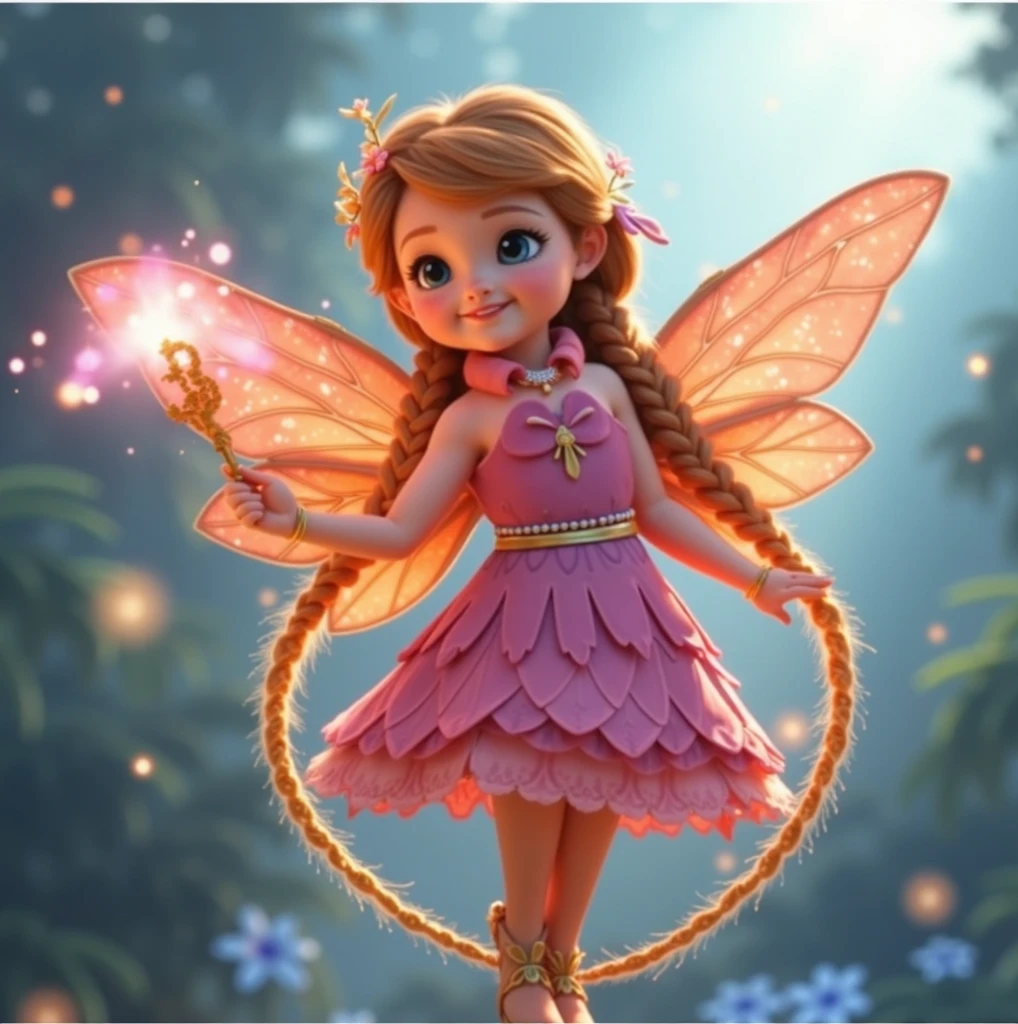fairy with wand