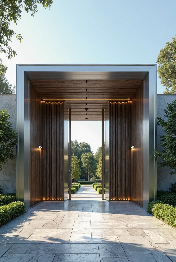 Vip Gate Main gate of VIP entrance with modern design - SeaArt AI
