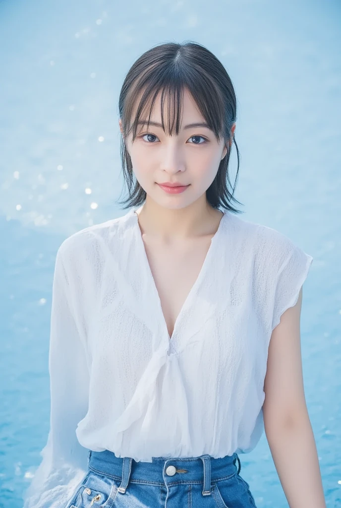 Change to bare、Beautiful Skin、Smooth Skin、Beautiful nippleatch skin tone、(Remove clothes)、see-through bra