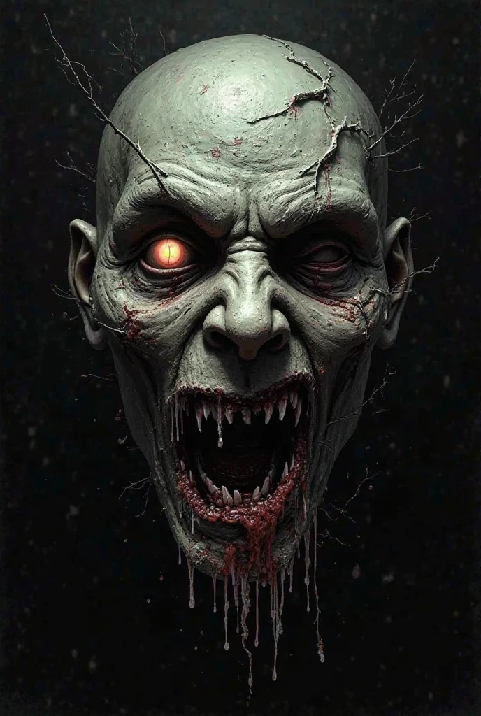 Humanoid monster with a face devoid of ears, eyes, and nose. Instead, a gaping mouth lies in the middle of his "face". His method of attack consists of pushing a scream percent that can damage the victim’s hearing. When he is not alert, he wanders by talking alone with incomprehensible sounds. [No Ears][No Eye]  [No Nose] [A large mouth in the middle of the face] [8k best quality] [No Eye] [No nose] [No Ears] [The character is devoid of eyes of ears and nose] [His face consists only of a wide open gaping mouth covering his face] [He is in an environment surrounded by mist]
