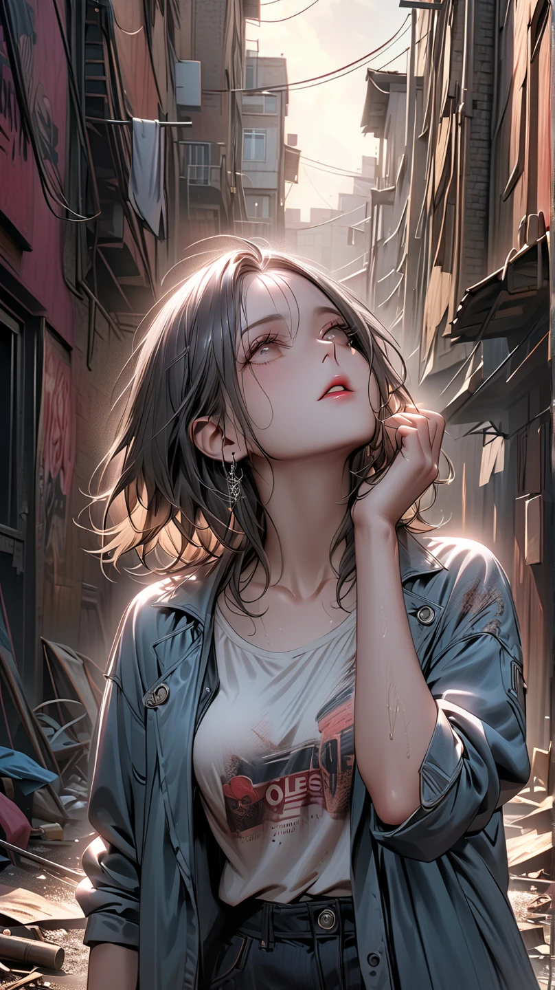 High resolution, (最高のdetailed) (Highest quality), The strongest pirate girl wearing sunglasses sitting on a sofa chair, (((Graffiti art))), (((Trigger Studio style, Graffiti art, skull fashion, Neon color))), Carne Griffith CFguanxiaoyuQF, One girl, Highest quality, (Tabletop:1.2), 非常にdetailedな, One Girl, alone, Looking at the audience, (Upper Body:1.2), Erotica、Highest quality, Very beautiful, Very delicate 8K wallpaper, Super beautiful girl, masterpieceのface, (masterpieceの目:1.5), (Pixie Cut Hair:1.3),Gal, (Anatomically correct,),masterpiece, Highest quality, Raw photo, Photorealistic, face, unbelievably ridiculous, Beautiful girls, cute, Blunt bangs, Depth of written boundary, High resolution, 超detailedな, detailed, ighly detailedd, extremely detailedd eye and face, Sharp pupils, Realistic students, Sharp focus, Cinema Lighting,masterpiece, (Highest quality: 1.2), (Super quality: 1.2), figure, (Very delicate and beautiful: 1.2), Film Angle, floating, (Beautiful detailing: 1.1), (Detail Light: 1.1), Film Light, Highest quality:0.8), (Highest quality:0.8) Beastman Wolverine Girl Princess Mononoke Sideburns Cyberpunk Wolf Girl,Flexible outfit、Hairy、ケモガールHighest quality:0.8), (Highest quality:0.8), Perfect anime illustration, A girl with a casual side ponytail and cropped hair、Future punkish distressed jeaniddle finger up。Sneakers that look light on the feet。light blue lip。Sharp Eyes。Overall image of a toned body。Fluffy animal tail、Fluffy body hair