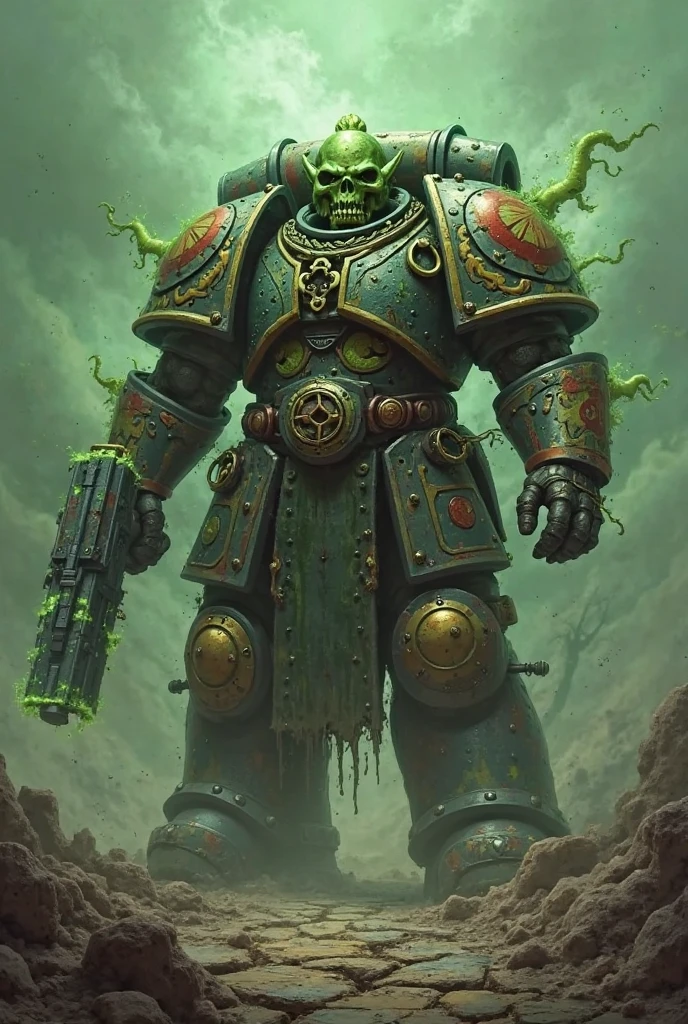 A Warhammer death guard 