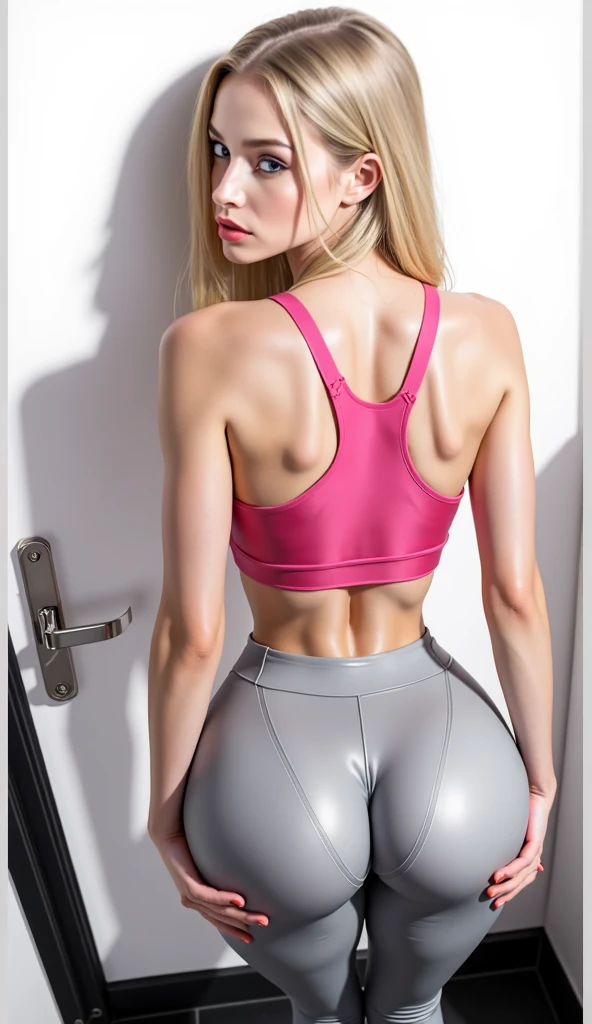 (8K, Masterpiece, RAW photo, Best quality, detail:1.3), (ultra realistic:1.4, scenary, 8K), Depth of field, Cinematic light, (ultra realistic face), (1 solo girl:1.7), (Beautiful and elegant Russian girl), ([tight miniskirt|tight leggings|tight skinny jeans|tight minidress|tight skinny minishorts]:1.4, [(vivid red):1.5|white|pink|purple]:1.5), (skinny girl with glasses), (European face:1.3), (natural abs), (full body:1.5), ([tight minitop|tight jacket]:1.4), (small necklace, collarbone:1.1), ([long hair|short hair]:1.5), (ultra detailed skin:1.4), (soft mate fabric:1.3), ([frontal pose|side profile pose|back profile pose]:1.5), (face looking at viewer:1.5), (perfect hands:1.2), ([black hair|blonde hair]:1.4),  (perfect anatomy:1.4), (Loose Side Ponytail  hair:1.5)