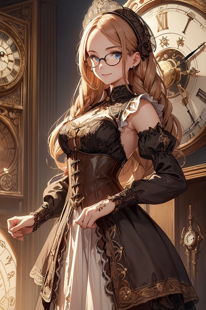 Inside the library, on the stone walls of the Gothic arch, thousands of volumes have been secured. Behind her is the setting sun, forming the maximum backlight. Light falls on the bookcase, softly illuminating each book and breathing glittering life into a world of silence.

Her figure is meticulously depicted in every detail, and the sense of reality is endured to the fullest. Their modest attire is warmly illuminated by the light of the setting sun, as if it is being spotlighted. But the beauty is somehow otherworldly, and we will consider arguments from the men around us.

She herself does not notice its beauty and concentrates only on reading books. Her eyes through her glasses shine even brighter in the reflection of the setting sun, which symbolizes her inquisitive spirit.

Her smile expresses a pure love for knowledge, and her figure is like solving a piece of a puzzle of quiet beauty. Depending on her limitations, it is considered attractive with her inner tenderness and thirst for knowledge.

Overall, the piece achieves a blend of realism and grace, which makes her sober charm even more enjoyable. The detailed descriptions and high resolution of the details provide a visual feast, a true masterpiece. The reason for this is that the level of perfection and the effort and passion of the artists who thought of it on their own is unrivaled. Here are the best works that we propose to you. The images should be very realistic, very detailed, and 16k with high resolution. Use a Sony Alpha 24 mirrorless camera with Sony FE 105-4mm f/4G OSS lens. Set the ISO sensitivity to 32,000 and the shutter speed to 1/125 second. The image should frame the girl's cuteness and fetish ims in the center, "realistically reproducing the texture of the fabric". --Aln 16:9.