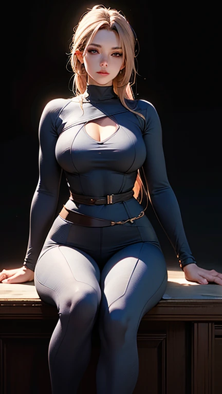 Photo of Anna of Arendelle wearing full body Adidas training suit, Nice, show breasts, huge breasts, tall, sexy legs, bursting huge breasts, wide hips, busty, sexy, enormous breasts