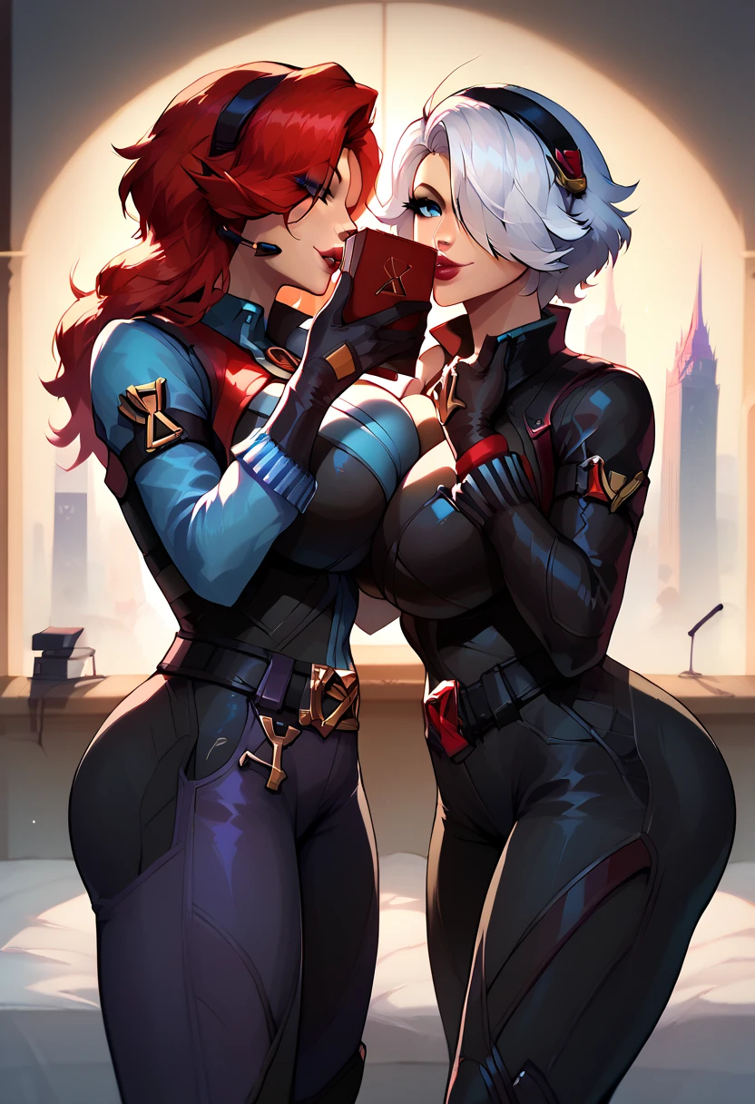 3 mature females,25 ans,((stand side by side,lesbienne,Kiss each other hard,kiss:1.2)),body taiman,justaucorps taimanin,voir à travers le body de couleur vive,(best quality, head of'artwork),mediuml breasts,(Redness,embarrassed), (moist and shiny skin:1.1), (beach:1.1),pose dynamique,Angle dynamique,