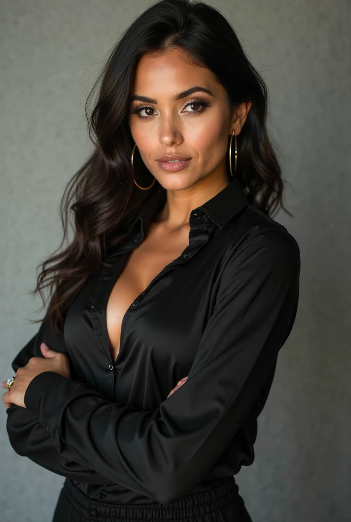 WOMAN 53 YEARS OLD LATINA MAFIA WITH FORMAL PANT SUIT