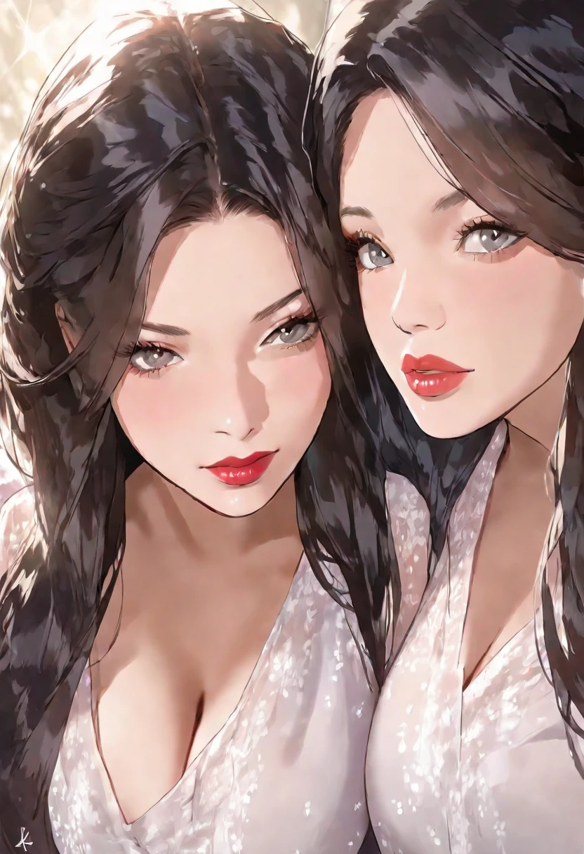 (nffsw:1.8, SFW:1.8, highest quality、highest quality、masterpiece、Ultra-high resolution, 8k, RAW Photos, Realistic: 1.4), (Safe and secure、everyone、safety sensor、Absolutely safe, safety), Lighting to suit your space、From feet to head、One Girl, the body is slim、Oval Face, pore, (Multi-color contact lenses、Lip gloss, Long eyelashes), (Mega size super big breasts, Detailed pupil, Perfect Eyes:1.2), (slender body, young adult girls), Beautiful Face, young, Beautiful and large cleavage、Slender body), Beautiful grey hairstyles, Realistic eyes, Beautiful and exquisite, (Realistic skin), Beautiful Skin, break、((No sleeve、Open front zipper、Ribbed long cardigan, office lady、Shadow、break、Shyly、narrow, (Open your mouth、Squint your eyes、Droopy eyes))、Provocative face))、break、(Fluorescent glossy lips and lipstick:1.5)、Sexy 、(Nightclub:1.5、Neon glowing、Lots of alcohol、Blue light、Night BAR、Sit side by side at the counter,pov:1.5, Drinking alcohol、Drunk、bright red face、drunk)、1 Girl、2 Boy、(Two macho, big bad guys)