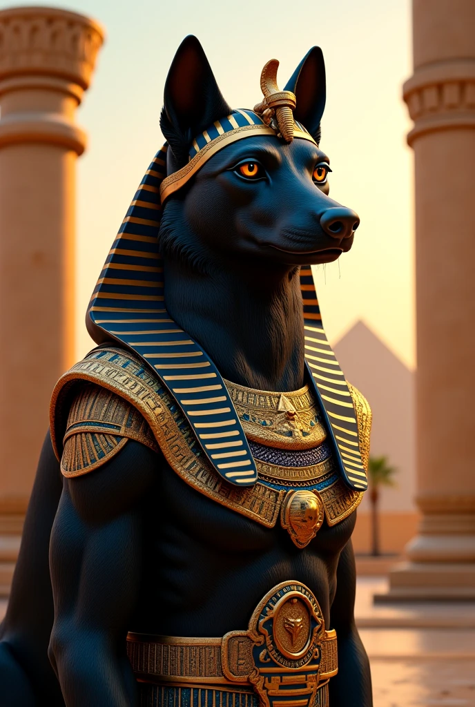 Anubis - God of mummification and the afterlife, protector of graves.
