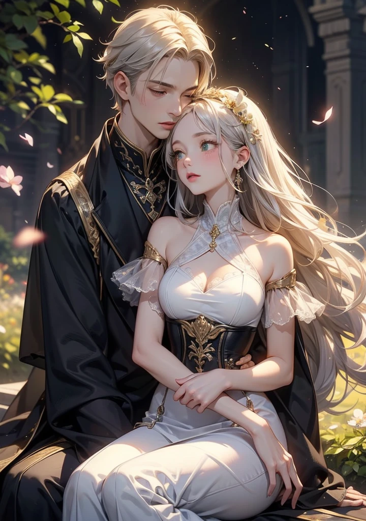 Highest quality、8K quality、High definition、Beautiful skin、Man to attack、Traditional Chinese palace harem woman riding man、A man touches a woman's breasts with his mouth(1.8)、thin、Small face、16 years old、Open your mouth(1.7)、joy(1.7)、Wet crotch(1.7)、Bare crotch、Fingering a woman's clitoris