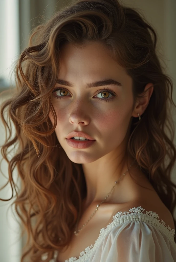 (8k, best quality, masterpiece, ultra highres:1.2),
(A beautiful woman:2), [long curly blond hair| long wavy crimson hair], (well endowed chest), natural makeup,
best skin quality, extremely delicate and beautiful, perfect body, fine features, (beautiful detailed eyes:1.2), top quality, cinematic highlight hair,
extreme light and shadow, extremely detailed wallpaper, --auto