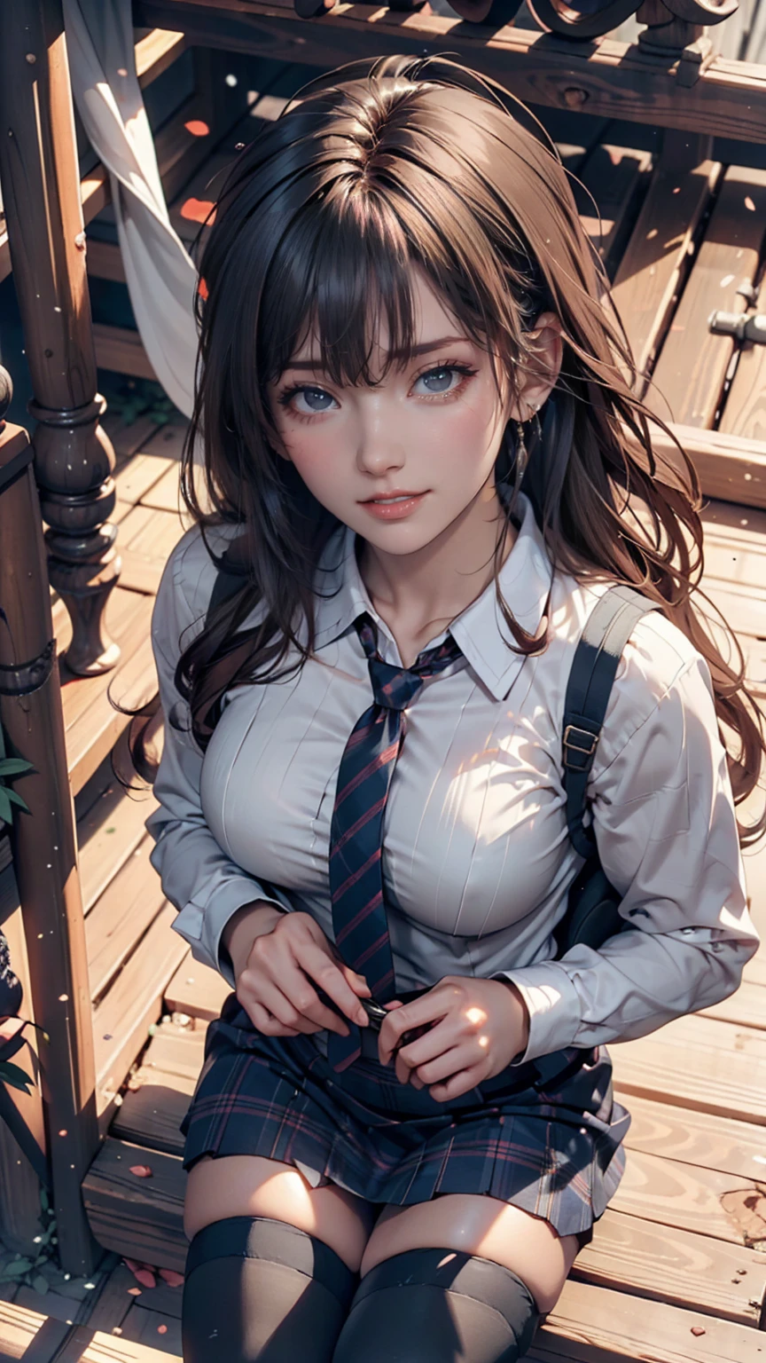 masterpiece, best quality, (realistic, photo-realistic:1.37), 8k, an extremely delicate and beautiful, amazing, finely detail, official art, absurdres, incredibly absurdres, huge filesize, ultra-detailed, extremely detailed, beautiful detailed girl, extremely detailed eyes and face, beautiful detailed eyes, light on face, nsfw, 1girl, looking at viewer, (perfect female figure), slim waist, (kpop idol), (aegyo sal:1), full body, large breasts, standing, school uniform, plaid skirt, collared shirt, midriff, unbuttoned, open clothes, nipples, bangs, feminine expressions, ulzzang-6500-v1.1