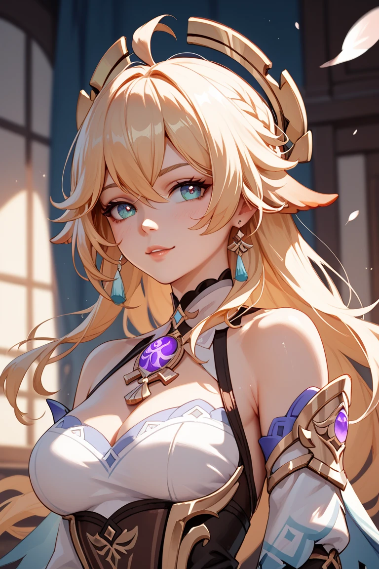 ((Highest quality, 8k, masterpiece :1.3)), One girl, Beautiful woman with slim abdominal muscles :1.3, (Random Hairstyles, Huge breasts :1.2), Oversized tank top :1.2, Highly detailed face, Fine grain, double eyelid