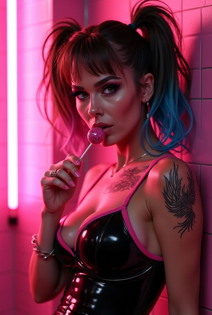 Realistic girl 80s style