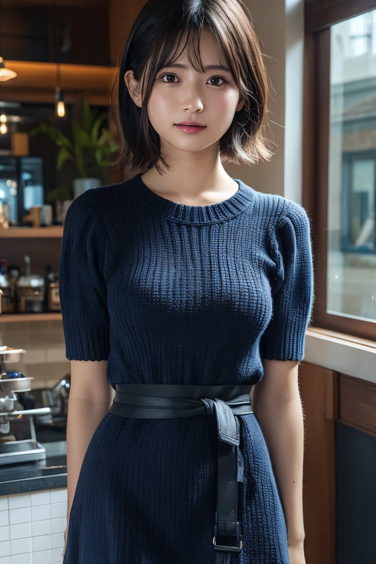 highest quality， masterpiece， High resolution，8k，（Realistic：1.4），超High resolution，One girl， Super detailed， Ultra-realistic， Highly detailed CG illustration， Official Art， Cinematic light， Realisticな， Young and beautiful girl， Perfect figure， Perfect figure， Full POV， Perfect body， （From：1.3）， わいせつなPause， Long and sexy legs， Confident， beautiful sexy， Short sleeve， Opening the Abdomen， Sheer silk lace super short skirt， S-shaped body， Upturned buttocks，Pauseをとる，Pause，Different perspectives，Street