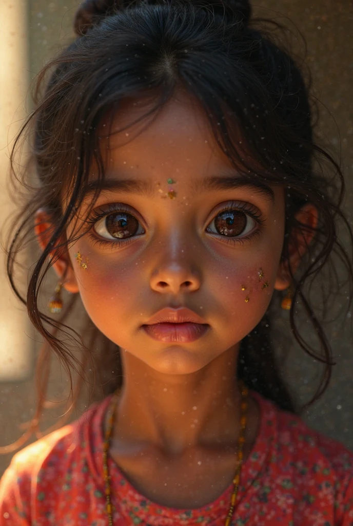 Drawings of an indigenous child thinking