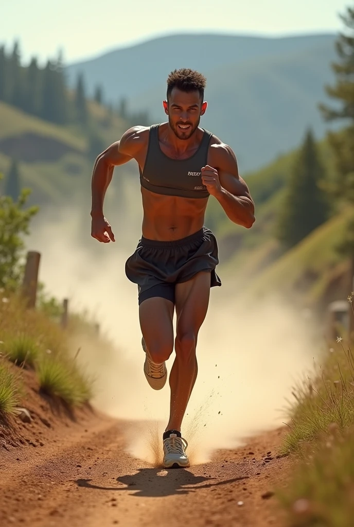 Running person