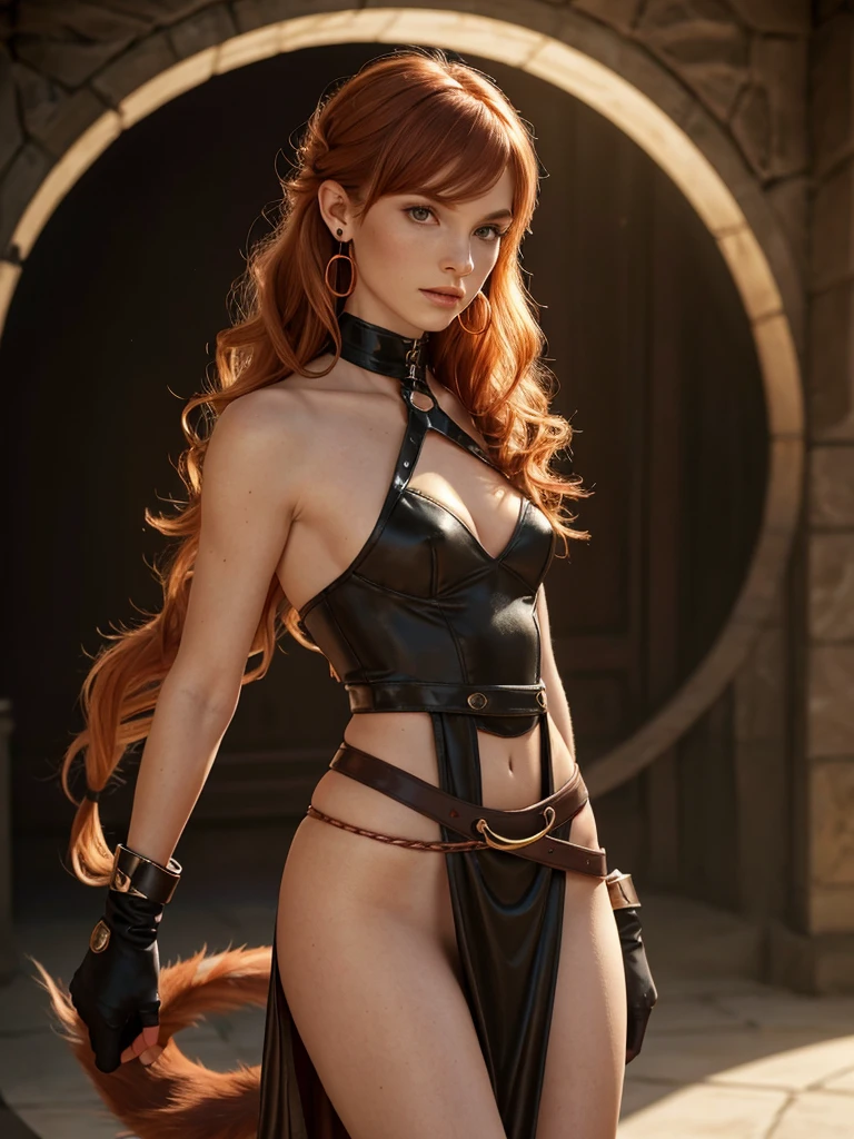 (professional 3d render:1.3) af (Realistic:1.3) most beautiful artwork photo in the world,Features soft and bloodied female heroes, ((Epic hero fantasy witch woman ugh wet hero angry look very long blood red hair with bangs and ferocious expression in dynamic pose, Fantastic location, Majestic cluttered environment)), full body 8k unity render, action shot, skin pore, very dark lighting, heavyshading, Detailed, Detailed face, (vibrant, photograph realistic, Realistic, Dramatic, Dark, Sharp focus, 8K), splattered with blood, genuine, fighter, tense, bright orange irises(Old leather garments damaged by weathering, no boobs:1.4), ((((Long blood red hair with bangs)))), (Intricate:1.4), decadent, (Highly detailed:1.4), Digital painting, rendering by octane, art stations, concept-art, smooth, Sharp focus, illustration, Art germ, (loish:0.23), wlop ilya kuvshinov, and greg rutkowski and alphonse mucha gracias, (Global illumination, Studio light, volumettic light), heavy rain, particles floating, lotr, fantasy, tall, glowing luminescent orange eyes, full bodyesbian, ((Dark and ancient city background:1.3)),CGSesociety,art stations, human