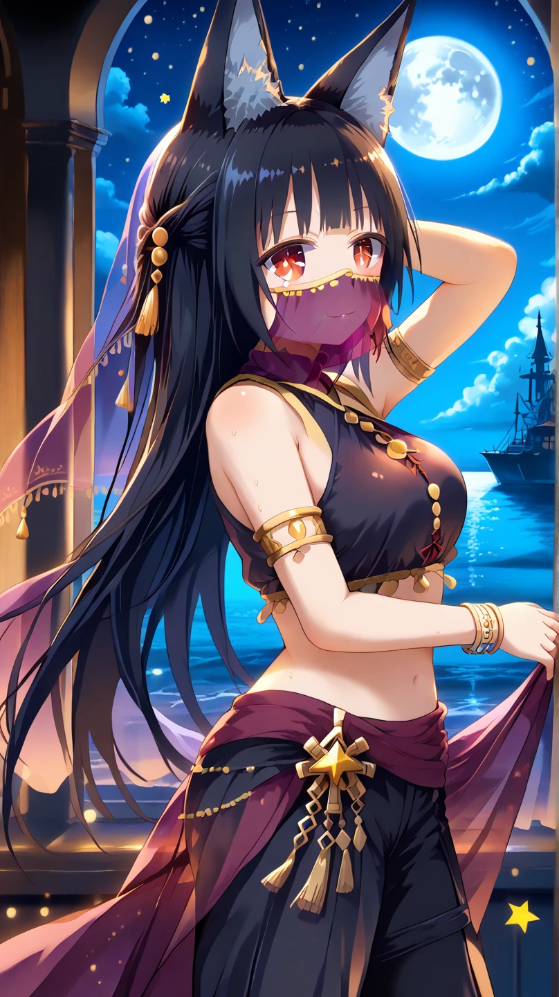 Anime Kawaii sexy Perfect Slim sensual body large breast and huge thighs, An intricate and highly detailed illustration of anime (Young girl). (((Aztec Goddess))) best qualityer, ultra-high resolution, Detailed CG in 4K, work of art, Coyolxauhqui ,moon goddess, aztec mythology, Aztec temple, Aztec clothing, natta, Mexico, aesthetics, Beautiful picture, centered on screen