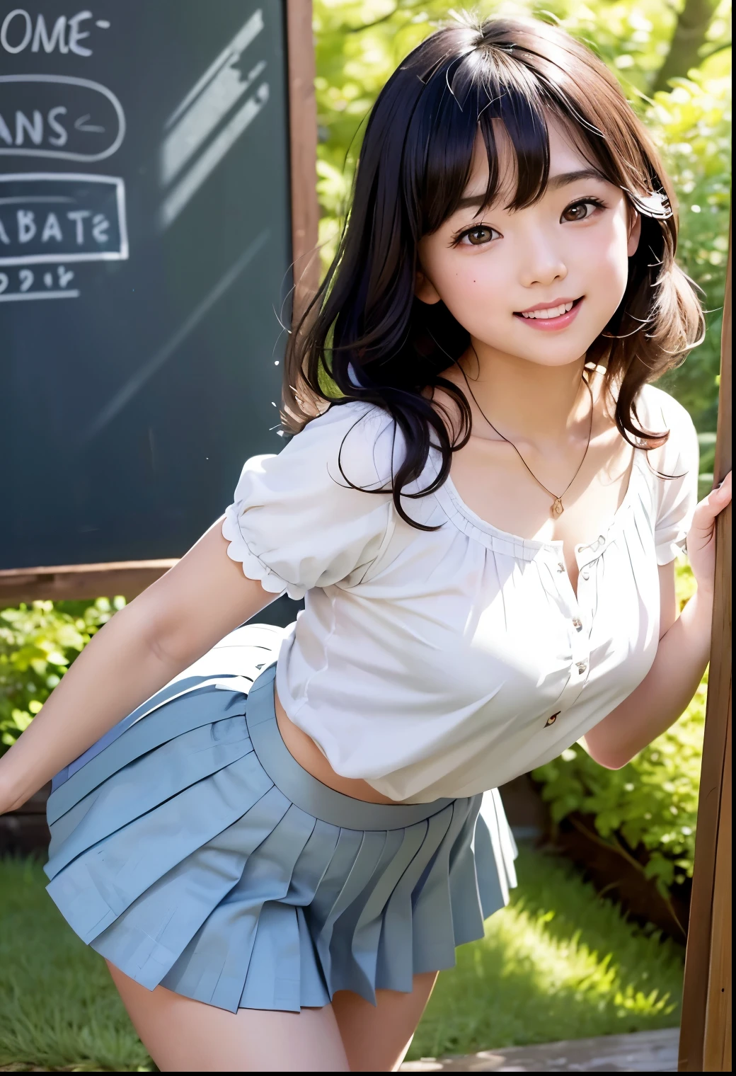 1girl, woman, beautiful, medium breasts, flirtatious look, high res, (1girl eyes looking at viewer:1.55), Plain costumes, Simple Background, Emphasis on the chest, White outfit, whole body, cute face, beautiful face, nipple, light smile, (skirt lift:1.2), skirt lift pov, constricted waist, blush, shy, panties, underwear, 25 years old woman, skirt lift, flipped my skirt, photorealistic, (bokeh), photorealistic, depth of field, best quality, anatomically correct, super detail, textured skin, UHD, 8k