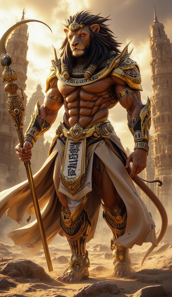 (8k), Ultra resolution 8K, Stunning illustration of a hero wearing a jaguar mask helmet, Warrior Prince,Athletic Body Aztec Warrior Costume, Cinematic lighting