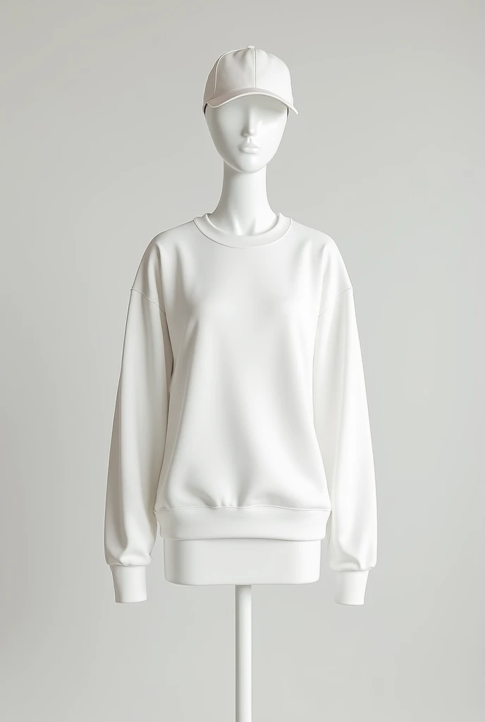 White round necked long sleeve in store HD