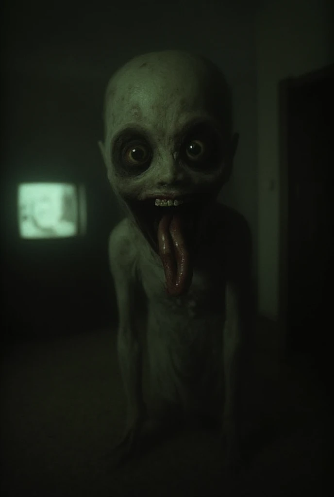 oddlyterrifying, The phantasmagorical creature's presence filled the room with dread.