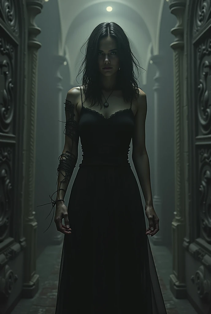 Following the second model, make a photo in aspect ratio 16.:9