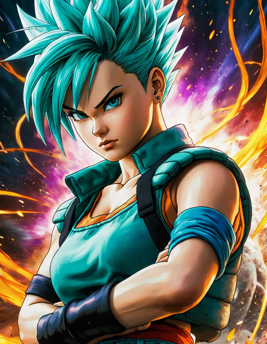 Uma oc de dragon ball
