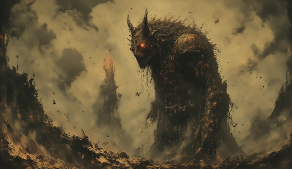 skull and lucifer talking to each other above a pile of corpses, fancy, intrikate, chic, highy detailed, centred, symetry, painted, intrikate, volumetric lighting, comely, masterpiece rich in deep colors, sharp focus, ultra detaild, in the style of dan mumford and marc simonetti, astrophotography
