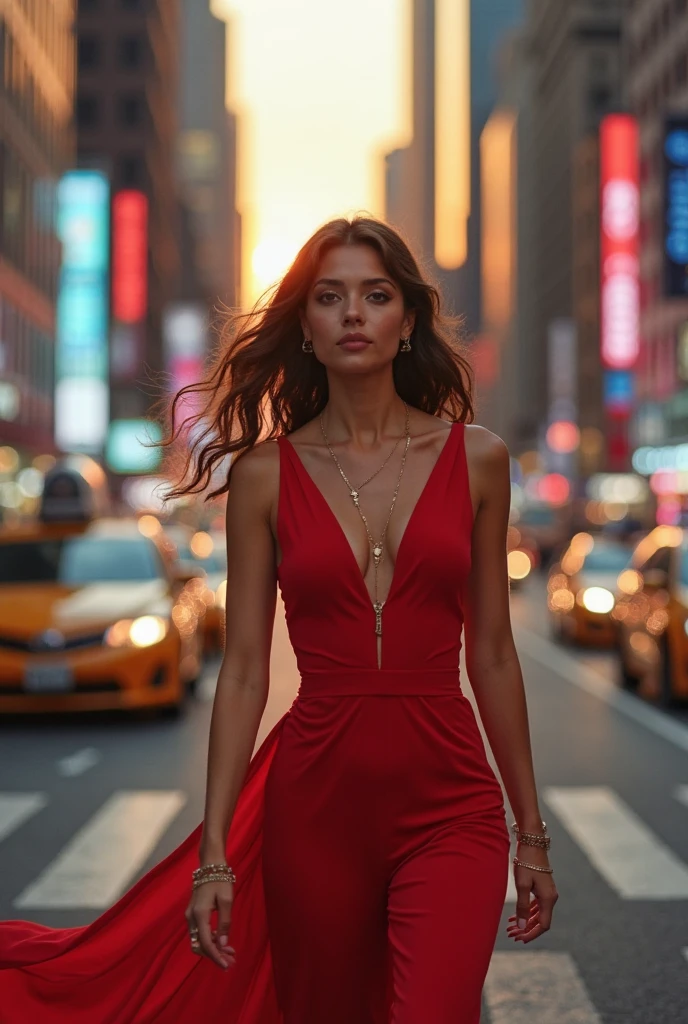 A woman