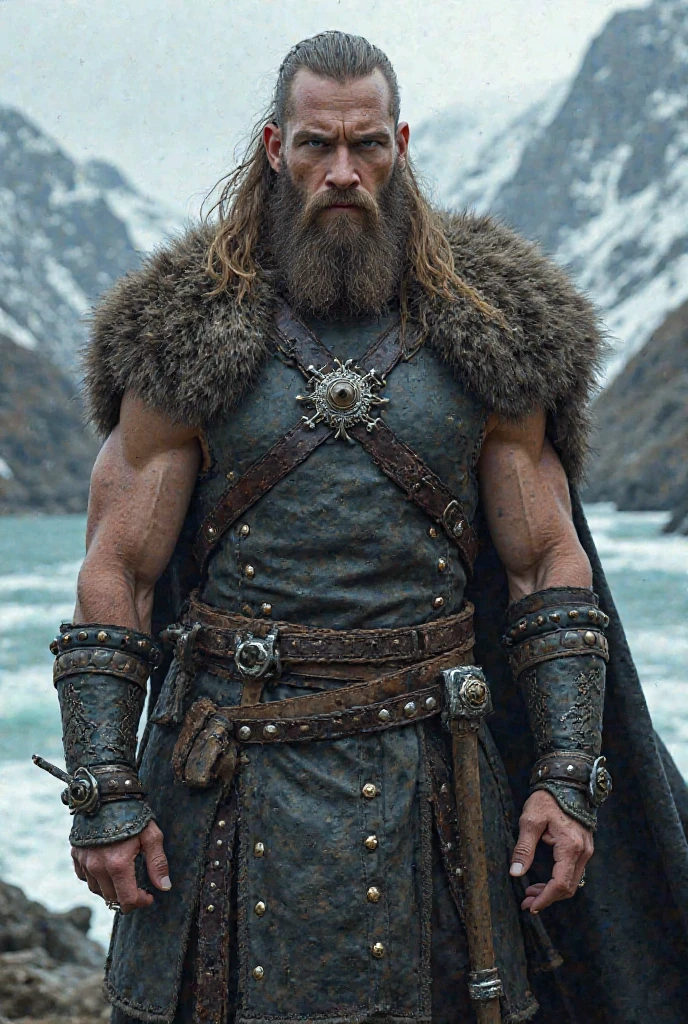 Dressed like an Viking