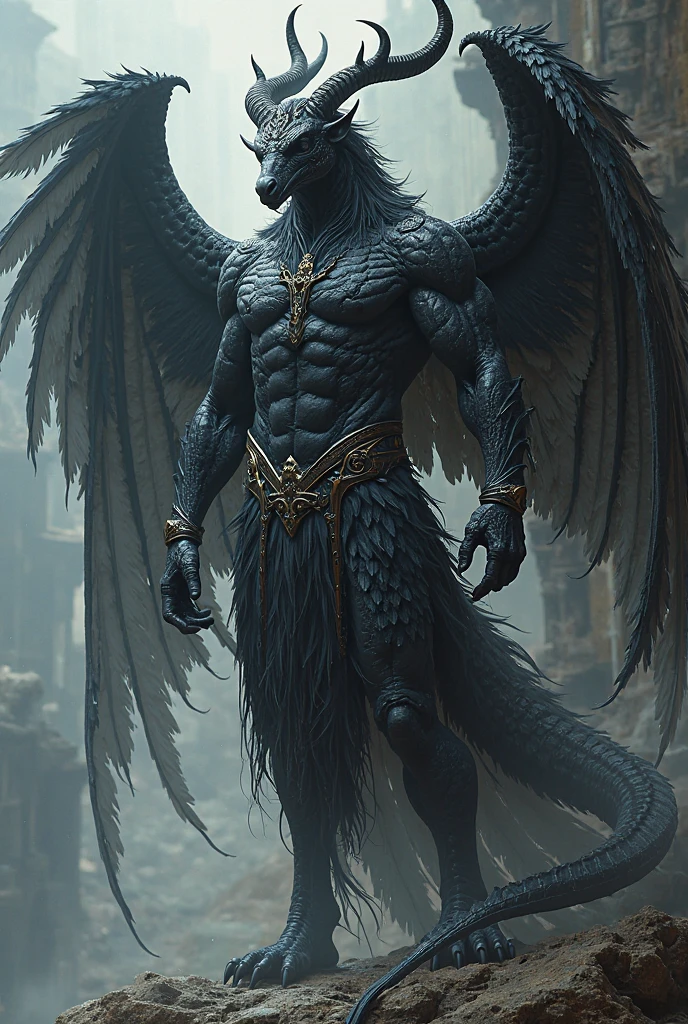 Gargoyle, Male, metallic archangel wings, Gothic, Nightmare, full body, ((pushing a huge wall with his forearm)), crouching, (perfect side view), H.R. Giger, xenomorph, high detail, gothic art, hyperrealism, god rays, ray tracing, backlighting, film grain, UHD, masterpiece, anatomically correct, textured skin, super detail, high detail, 8k, best quality, award-winning