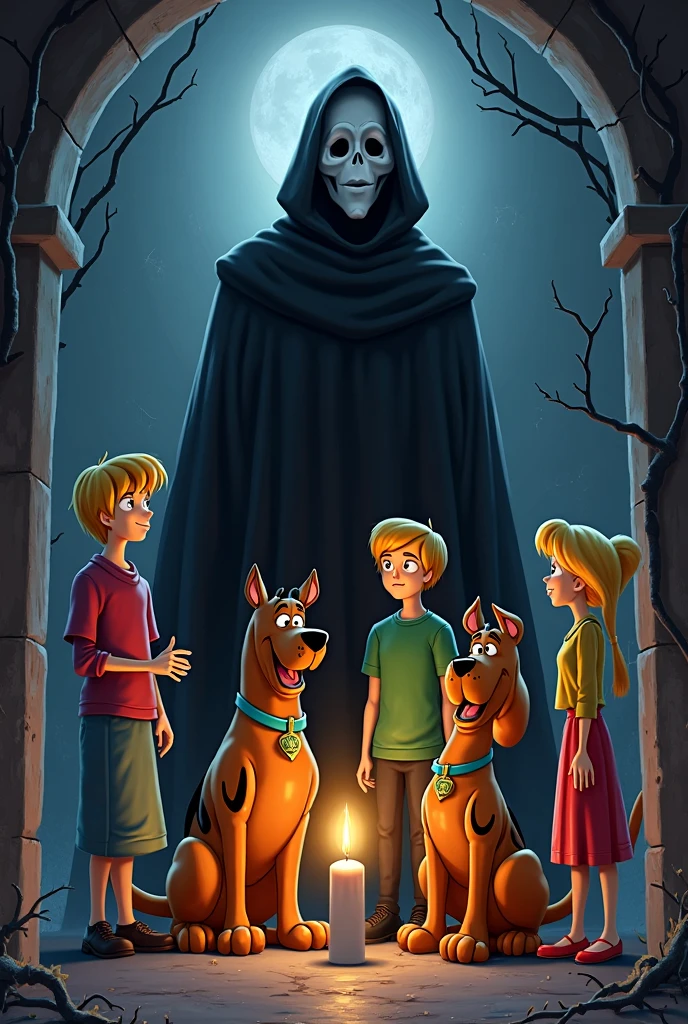 Scooby Doo gang meets Ghostface
