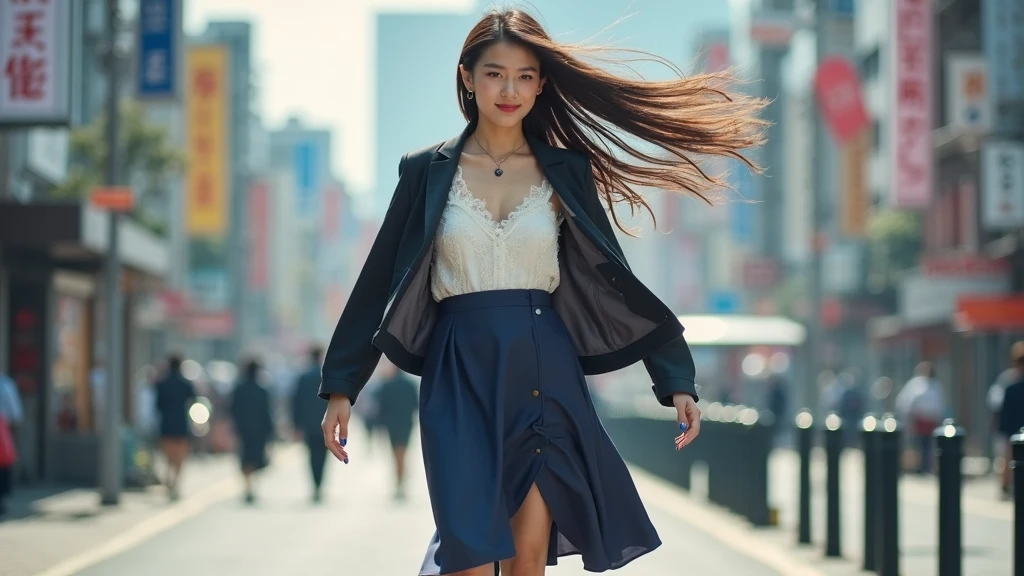((blow upskirt)), ((white plain panties)), ((strong wind)), (embarrassed, blush, shocked):1.4, super detailed skin, masterpiece:1.4, photo-realistic, raw photo, 8K resolution, Ultra HD, Perfect Style, symmetric eyes, close to viewer, (Anatomically correct), ((voluptuous body)), (WindyUpskirt), (blown by the wind:1.5), ((street)), (cowboy shot:1.4), (perfect hands, detailed fingers):1.5