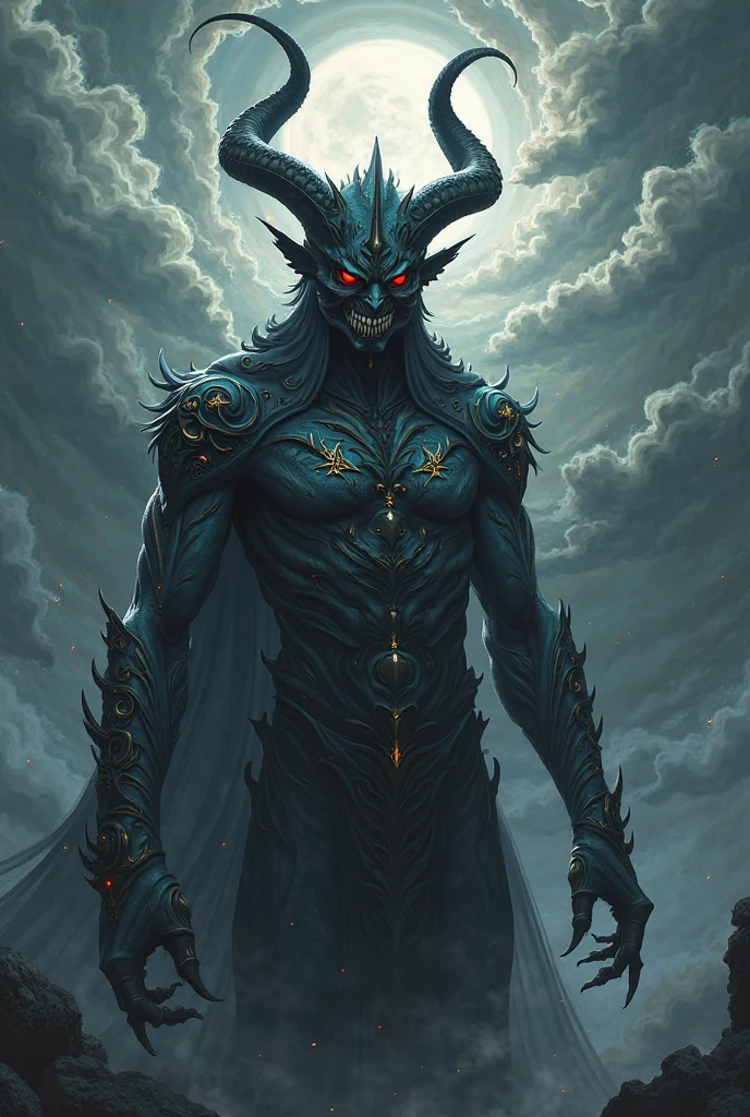 the oracle of despair harnessing the darkness, ascended creature of alien origins