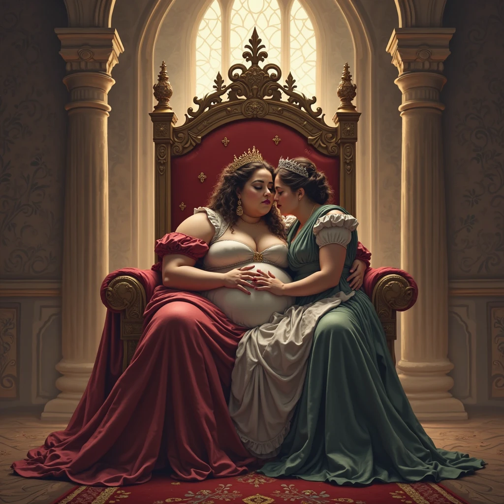 (extremadamente detallado, obra maestra, La mejor calidad), Estilo oscuro, intense illumination, mujer abrazando un monstruo grande, erotic manchas de tinta. Rococo composition. Luz de caravaggio