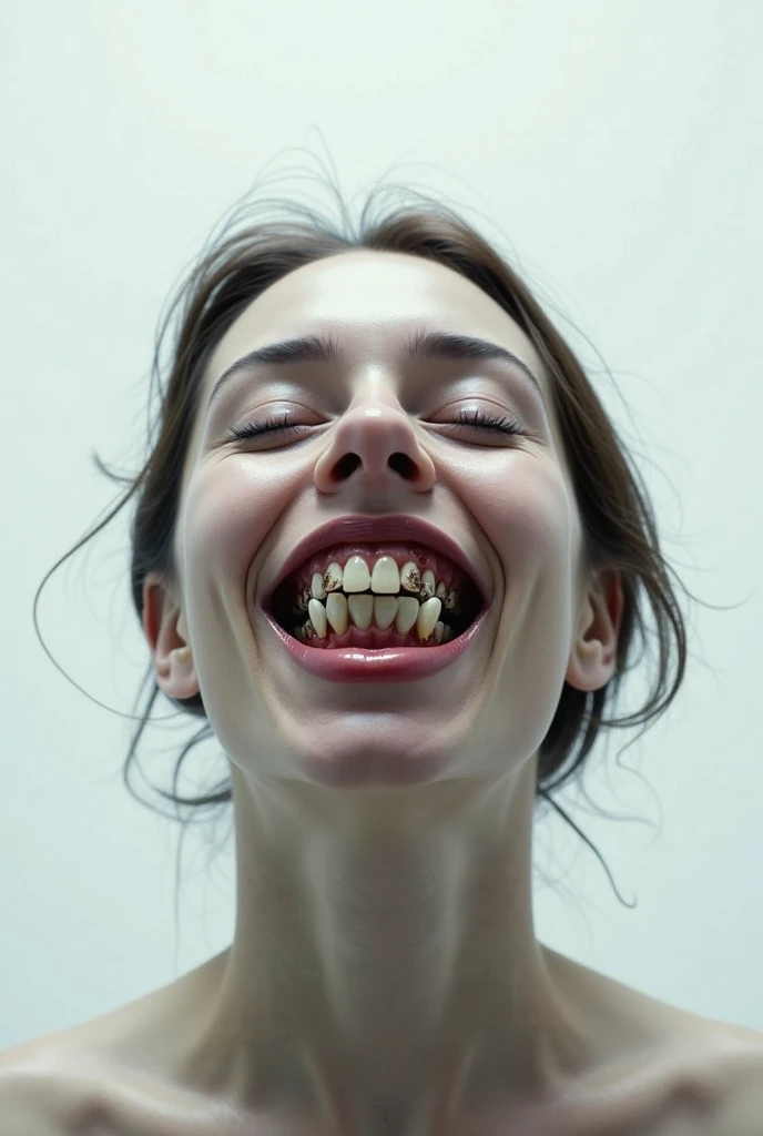 Make the rich man with studded teeth 