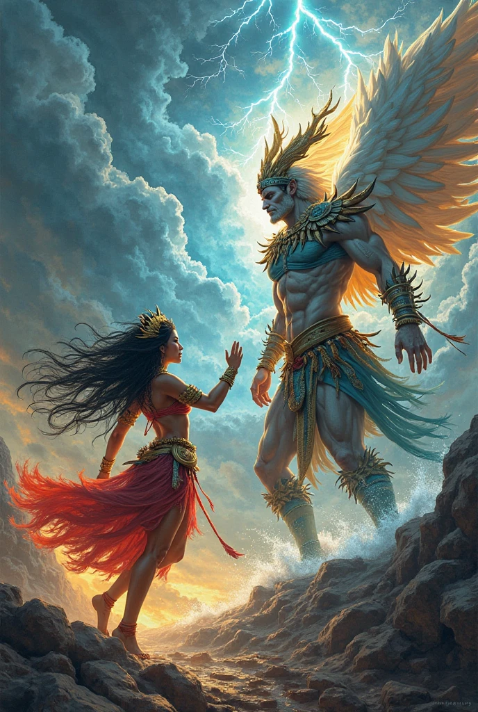 wallpaper,32k,Left-right opposition,Two factions of gods,Aesir:奥丁和他的兄弟们建立了Aesir,They are gods of wisdom and war。
Vanir:与Aesir相对的是Vanir,They pay more attention to nature and harvest。Norse mythology,