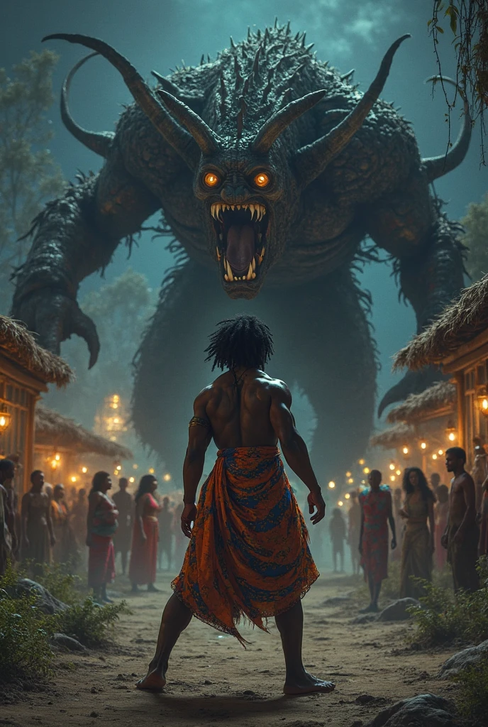 Lord Vishnu aur Laxmi sheshnag par virajman hai jo samundra me hai bo prithilog par ek bhikhari ko bheekh magte dekh rahe hai jo ek chhota balik hai aur bahi bheed me ro raha hai