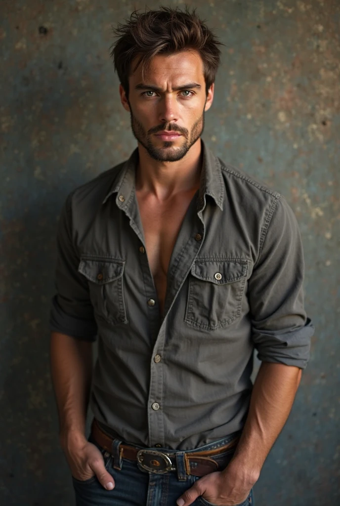 jolie homme, francais, brun, 20 ans, photos pour cv, photos professionnel, realiste, chemise