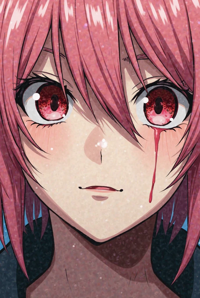 Menina anime com cabelo rosa e orelhas de gato branco, Gapmoe Yander, Gapmoe Yandere Grimdark, Yandere, Retrato Gapmoe Yandere Grimdark, Mirai Nikki, Yandere intrincado, estilo anime 4K, cara Ahegao, arte de anime realista, Close Up Iwakura Lain, Ahegao, estilo anime. 8k, anime. soft lighting