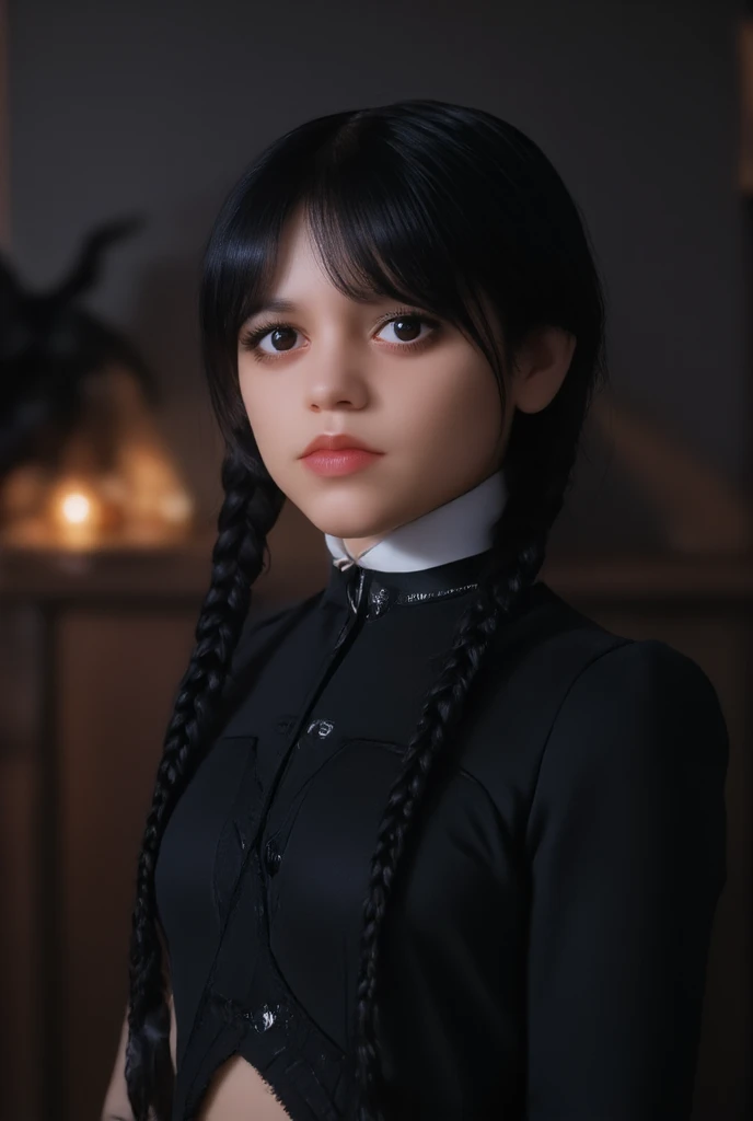 Wednesday addams - SeaArt AI
